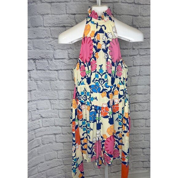 Anthropologie Plenty by Tracy Resse Ruffle Floral Romper Size XS Ladies - Picture 5 of 12